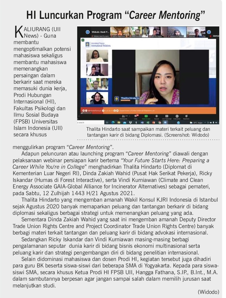 Hangga Fathana UII News 220
